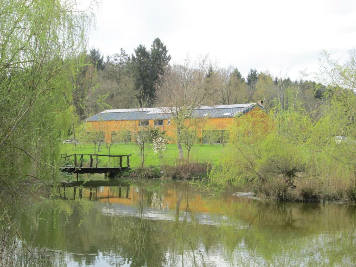 הוילה Florennes Gite Neuf 150 M2 Devant Un Grand Lac Prive De 2 Hectares Poissonneux Au Milieu Des Bois מראה חיצוני תמונה