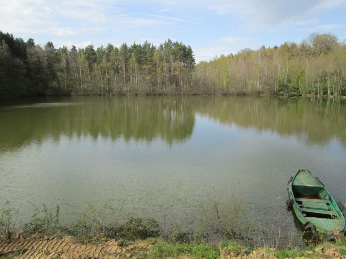 הוילה Florennes Gite Neuf 150 M2 Devant Un Grand Lac Prive De 2 Hectares Poissonneux Au Milieu Des Bois מראה חיצוני תמונה